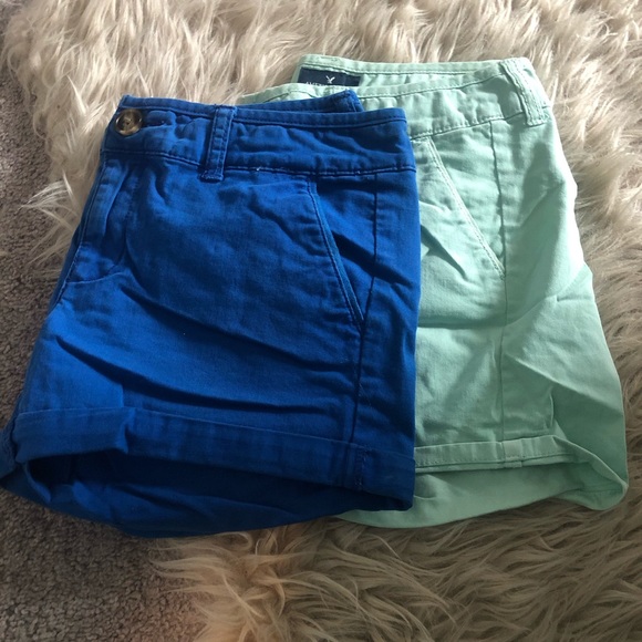 Adorable American Eagle Mint Shorts - Picture 8 of 10